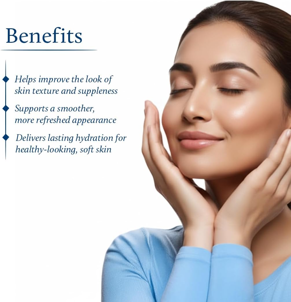 Blue Nectar anti Aging Cream for Women for Wrinkles & Fine Lines with Natural Vitamin C & Vitamin E 50G image number 4