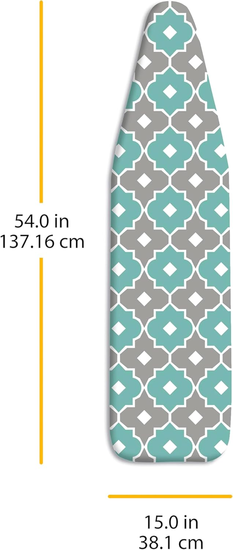 Whitmor Supreme Ironing Board Cover and Pad, Paragon Taupe/Gray image number 4