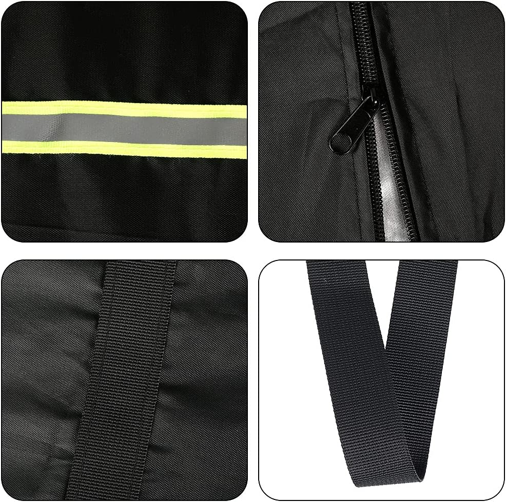 Garden Furniture Cushion Storage Bag,210D Oxford Fabric Christmas Tree Storage Bag,Outdoor Waterproof Anti-Uv Heavy Duty Rip Proof Carry Case Organiser with Handle & Zipper (173 * 76 * 51) - 173*76*51 image number 5