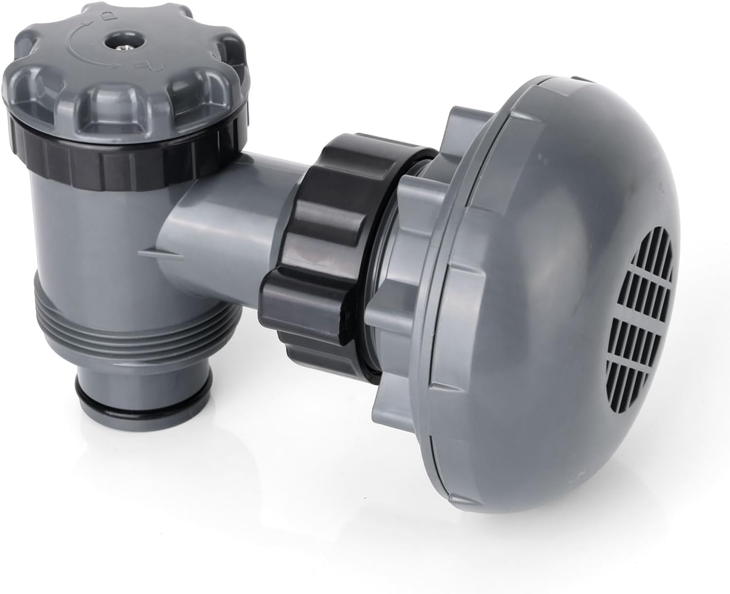 On/Off Plunger Valve with Strainer for P6H1317, On/Off Plunger Valve Easy Adjustment Replacement Parts for Above-Ground Pool Filter Pump Compatible with Intex Coleman Hnemix