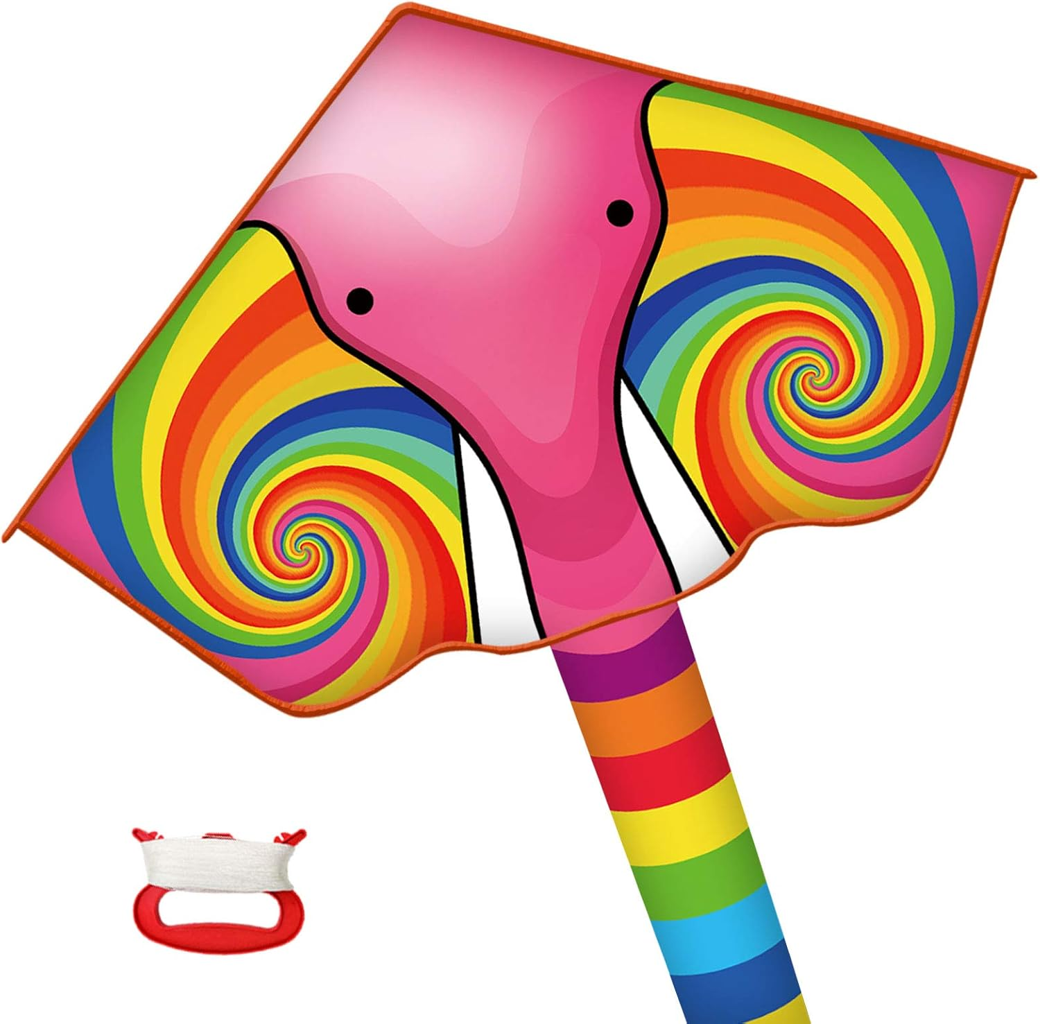 Yongnkids Kites Dinosaur Dragon Delta Kite for Kids Children Boys Girls Adults Beginners the Beach Outdoor Games Easy to Fly