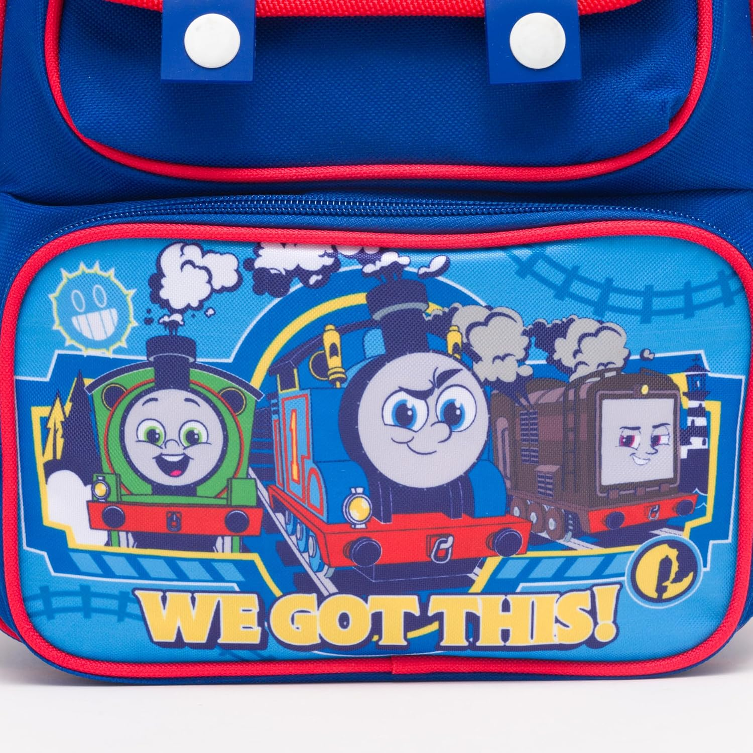 Ruz - Thomas and Friends 12 Inch Pre-School Backpack with Padded Back and Adjustable Straps image number 5