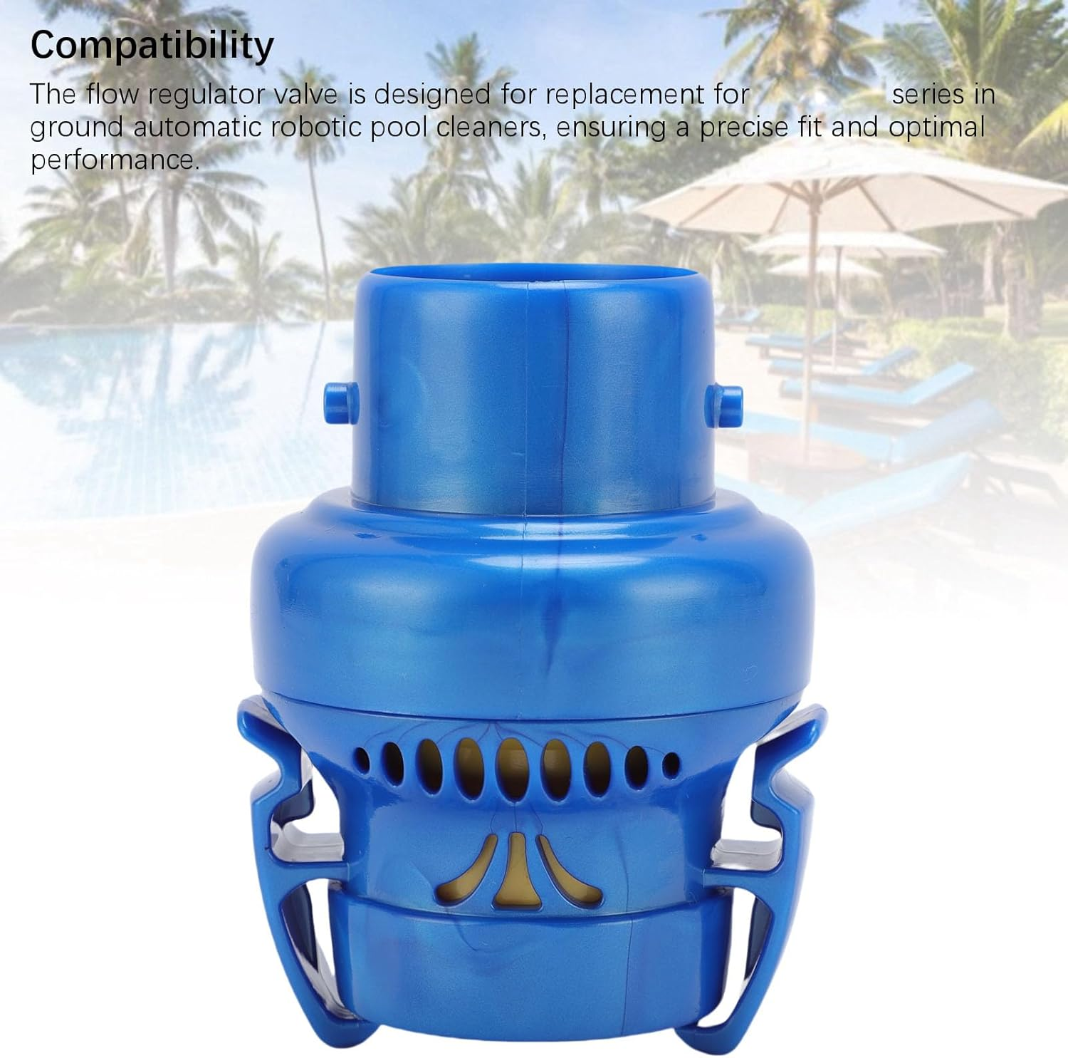 Generic Flow Regulator Valve Replacement, Flow Control Regulator Valve for MX8 MX6 Series Pool Cleaners FRV100 in Ground Automatic Robot Pool Cleaner Parts, Pool Cleaner Robot image number 1