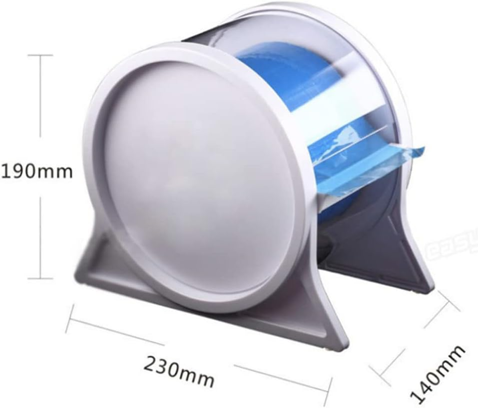 Dental Barrier Film Dispenser, Acrylic Protecting Barrier Film Holder for Film Support & Dust-Proof, Dispensing Box Barrier Dispensers Plastic Stand Holder image number 2