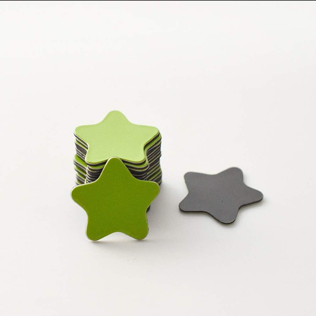 Kisangel Letter Stickers 120Pcs 2Cm Star Refrigerator Magnets Small Reward Magnets Classroom Board Magnets for Office Kitchen Refrigerator Whiteboard Magnet Set image number 4