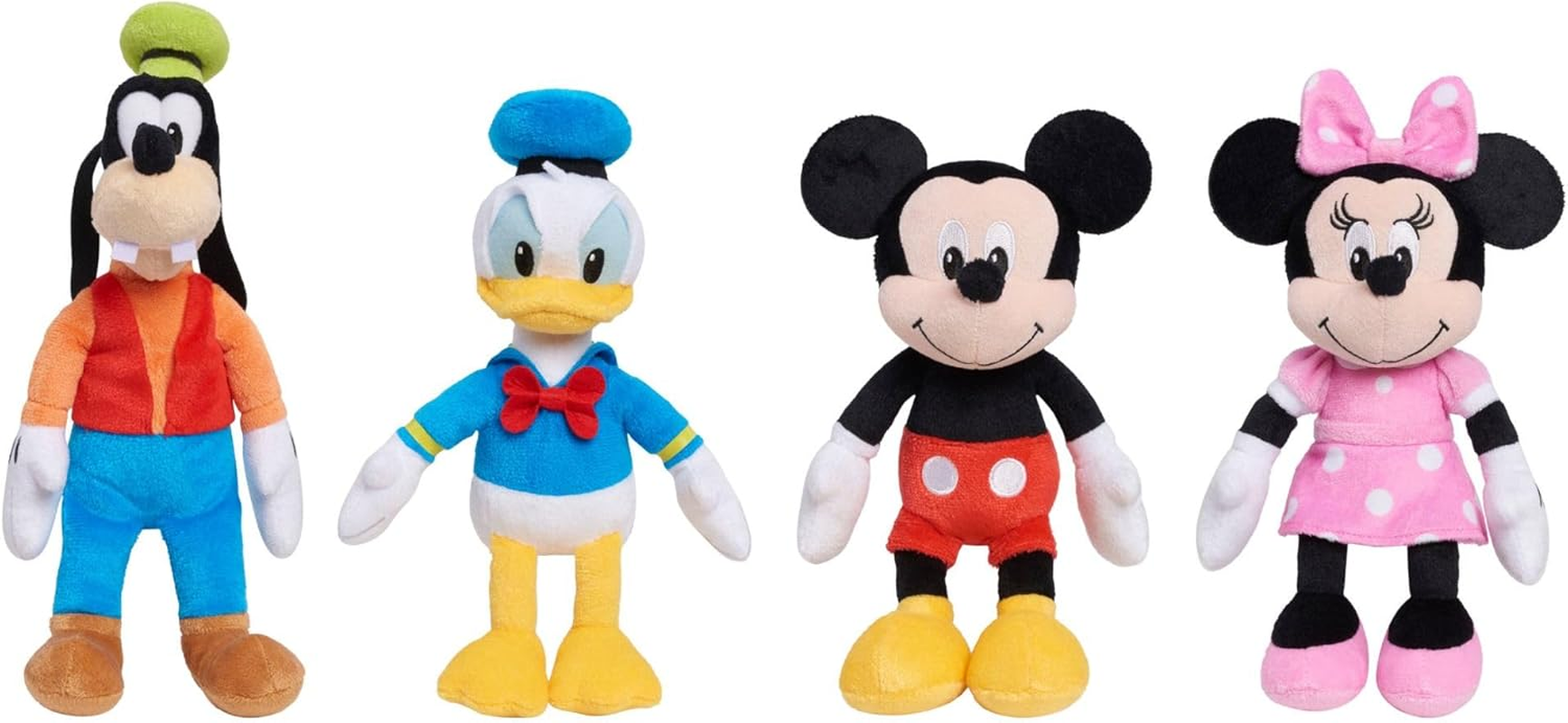 Disney Junior Mickey Mouse Bean Plush Minnie Mouse Stuffed Animal, Kids Toys for Ages 2 up by Just Play image number 5
