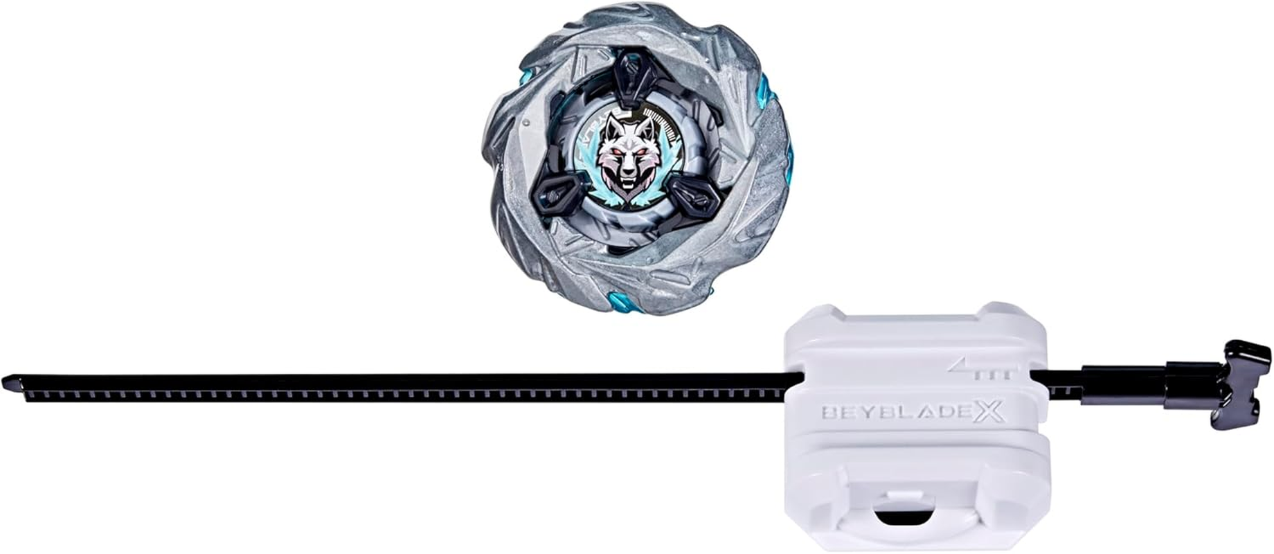 Hasbro Beyblade X Sterling Wolf 3-80FB UX Starter Pack Spinning Top and Starter Pack image number 2