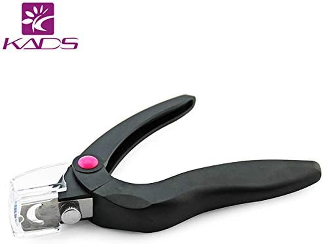 KADS 1PCS Black Acrylic Nail Clippers Professional False Nail Cutter Nail Tip Cutter Acrylic UV Gel Fake Nail Tips Clipper Trimmer Manicure Tool (Black) image number 3