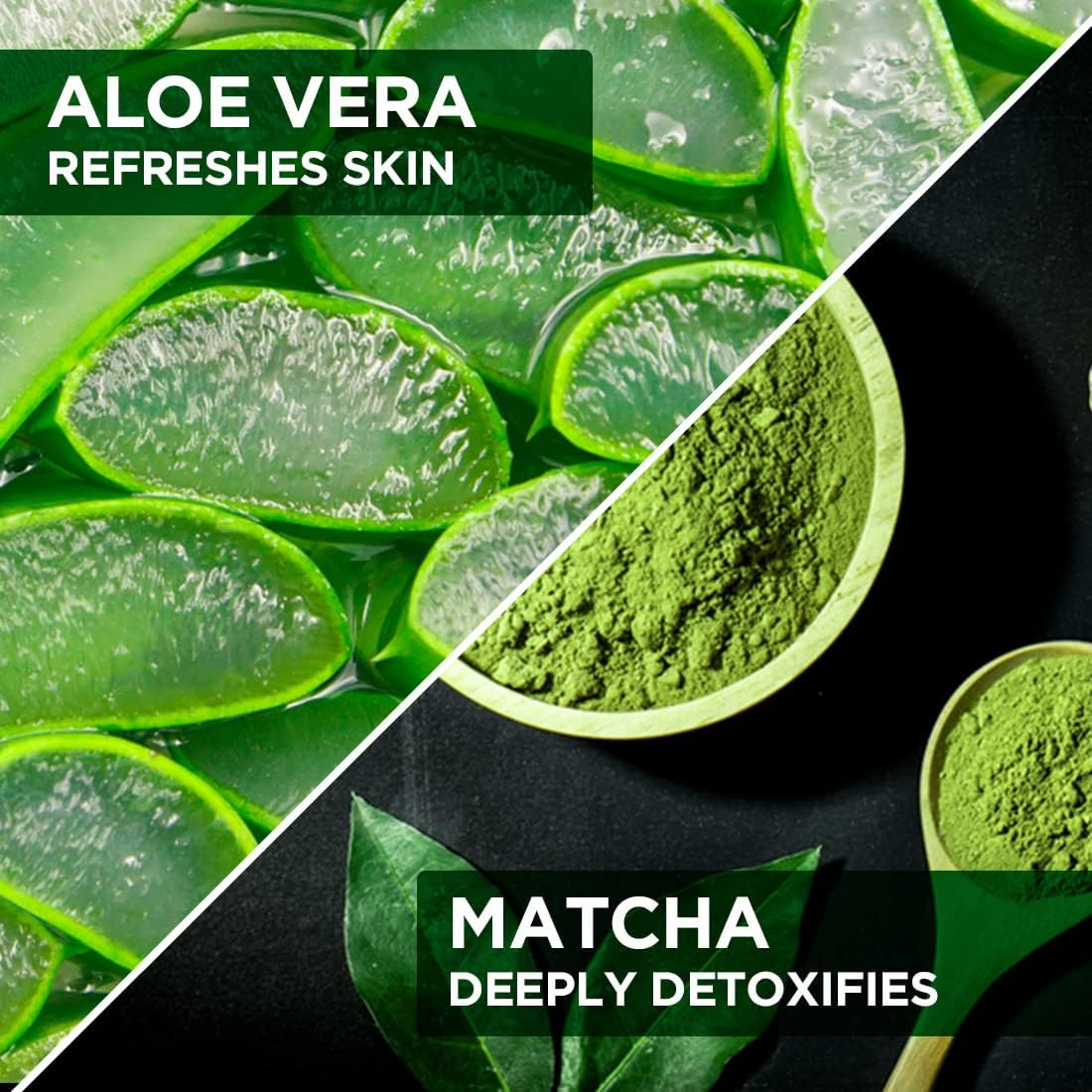 The Man Company Aloe Vera & Matcha Body Wash - 200 Ml | Shower Gel for Smooth Skin | Enriched with Green Tea & Moringa Leaf Extract image number 6
