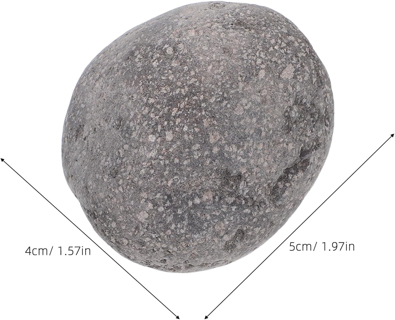 CHILDWEET Natural Volcanic Lava Rocks for Fire Pit 1Kg Pack 3-5Cm Reusable Fire Stones for Gas Grill Outdoor Fireplace and Patio Decoration image number 3