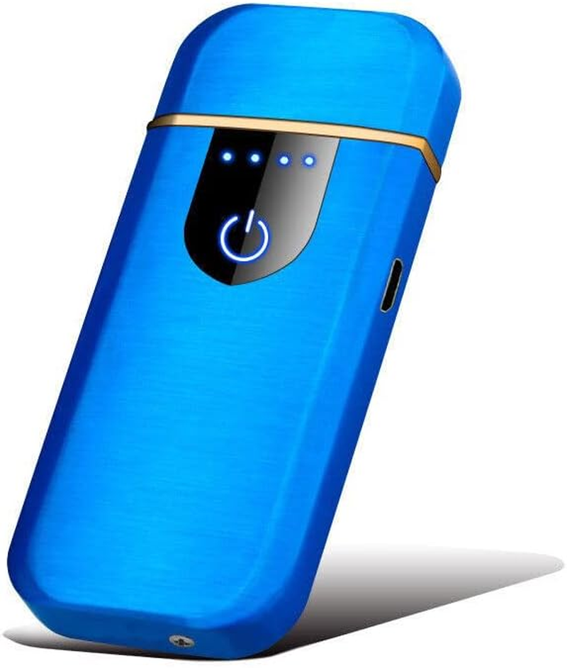 ARC Rechargeable Windproof Flameless Electronic Metal Lighter USB Lighters with Touch Sensor