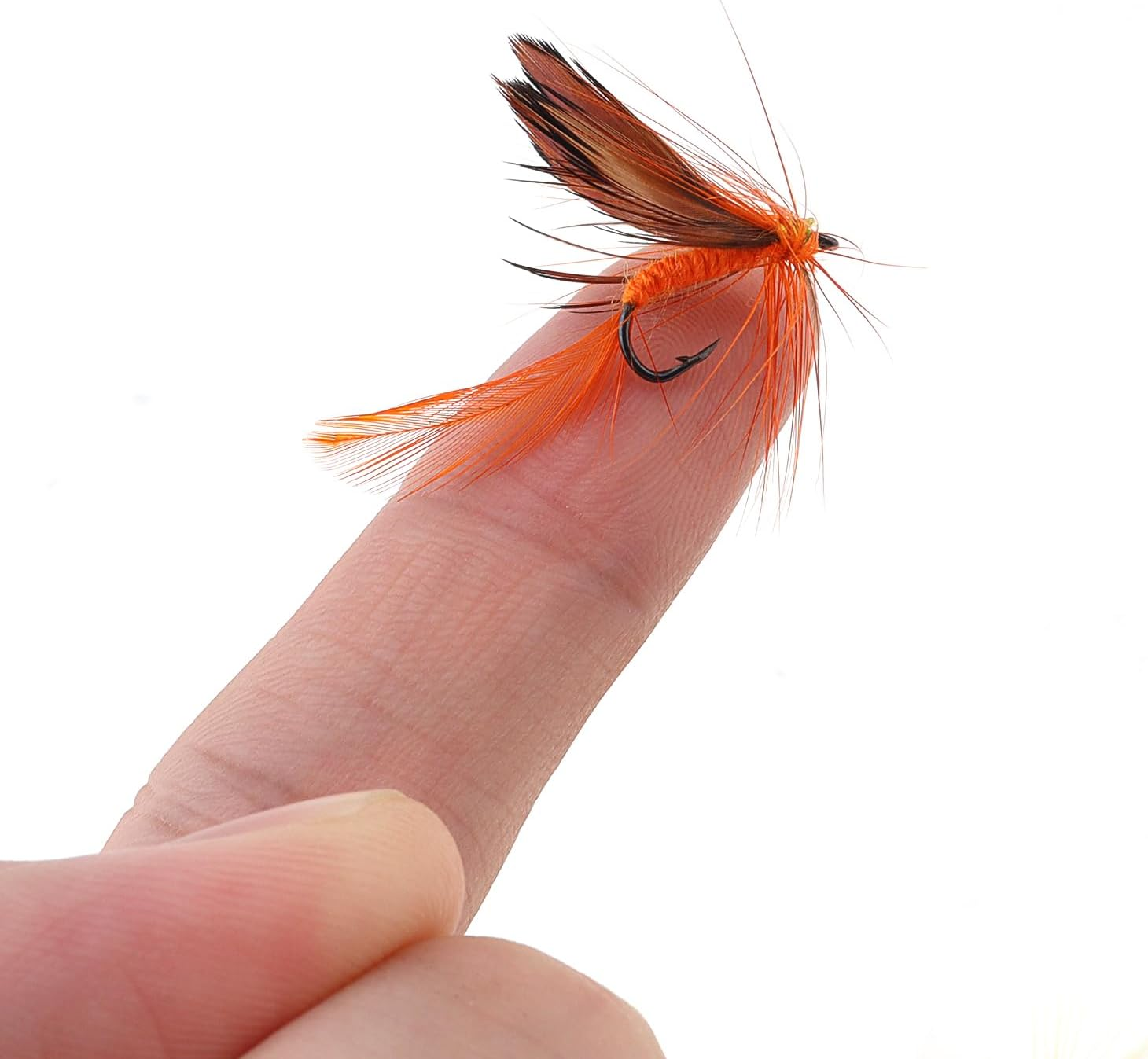 Origlam 12Pcs Butterfly Fly Fishing Lure, Handcrafted for Bass Panfish Trout Salmon image number 4