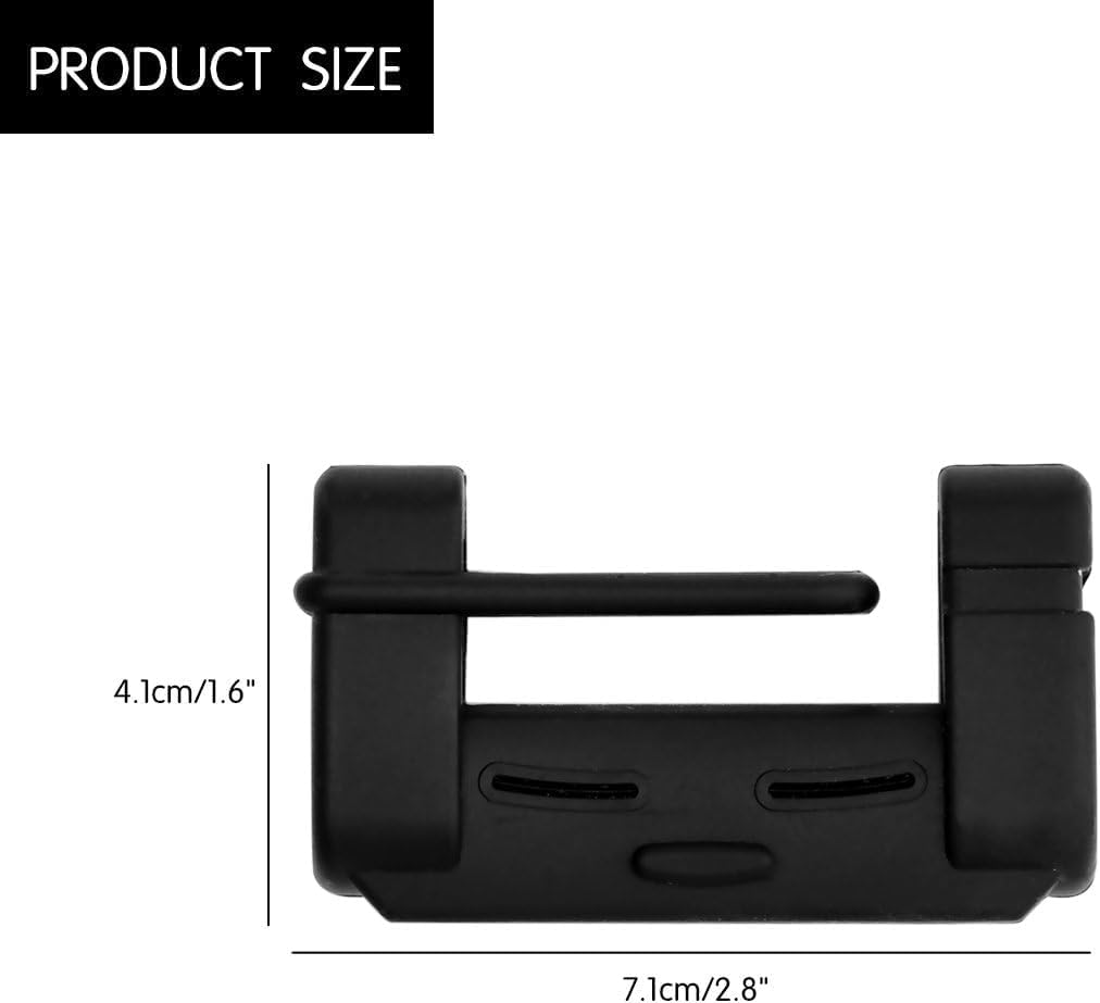 Car Safety Belt Buckle Covers, 2PCS Universal Seat Belt Clips Cover, Anti-Scratch Silicon Seat Belt Buckle Protector, Car Interior Accessories image number 2
