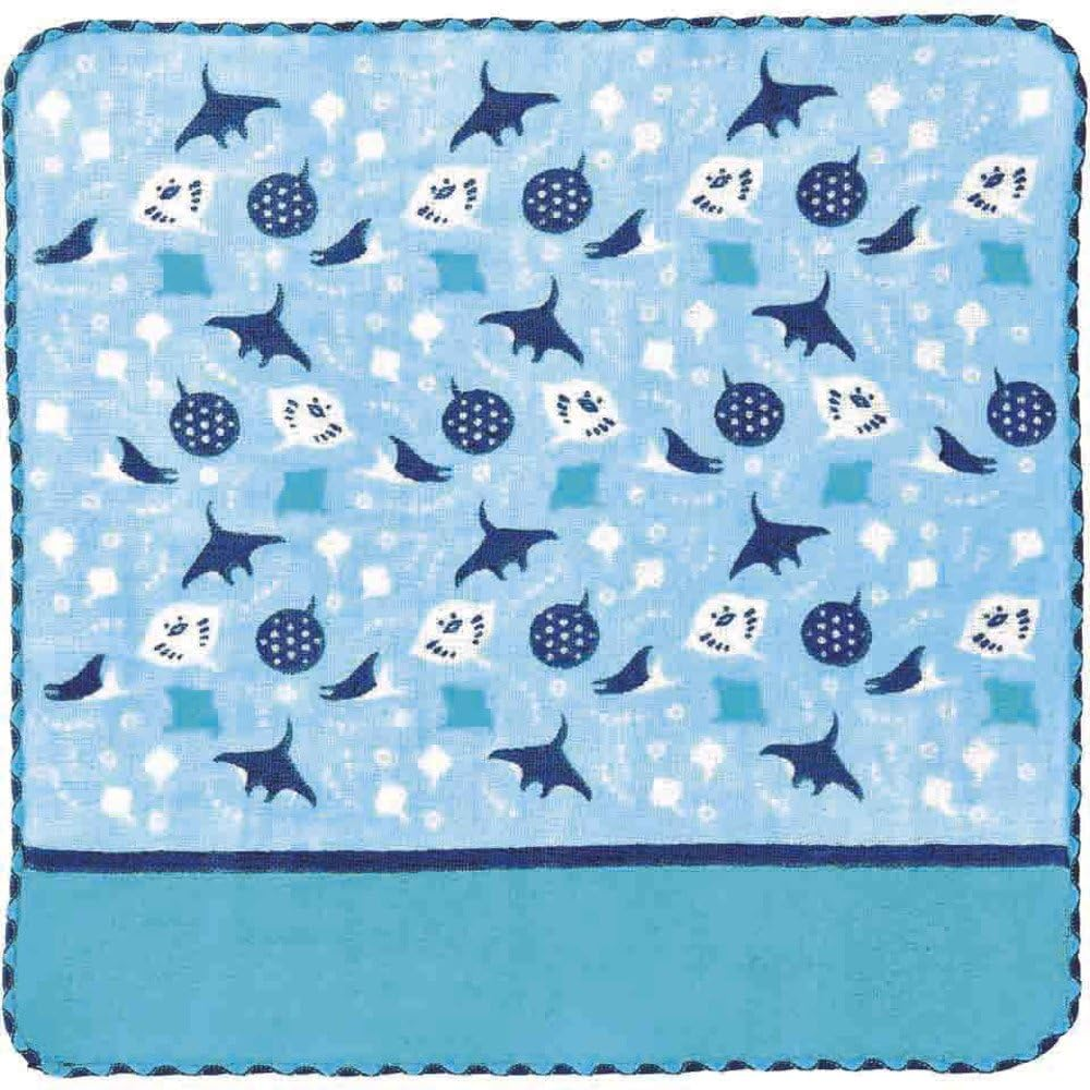 Town Musume Handkerchief 02723 Aquarium Edition, Approx. 9.8 X 9.8 Inches (25 X 25 Cm) image number 3