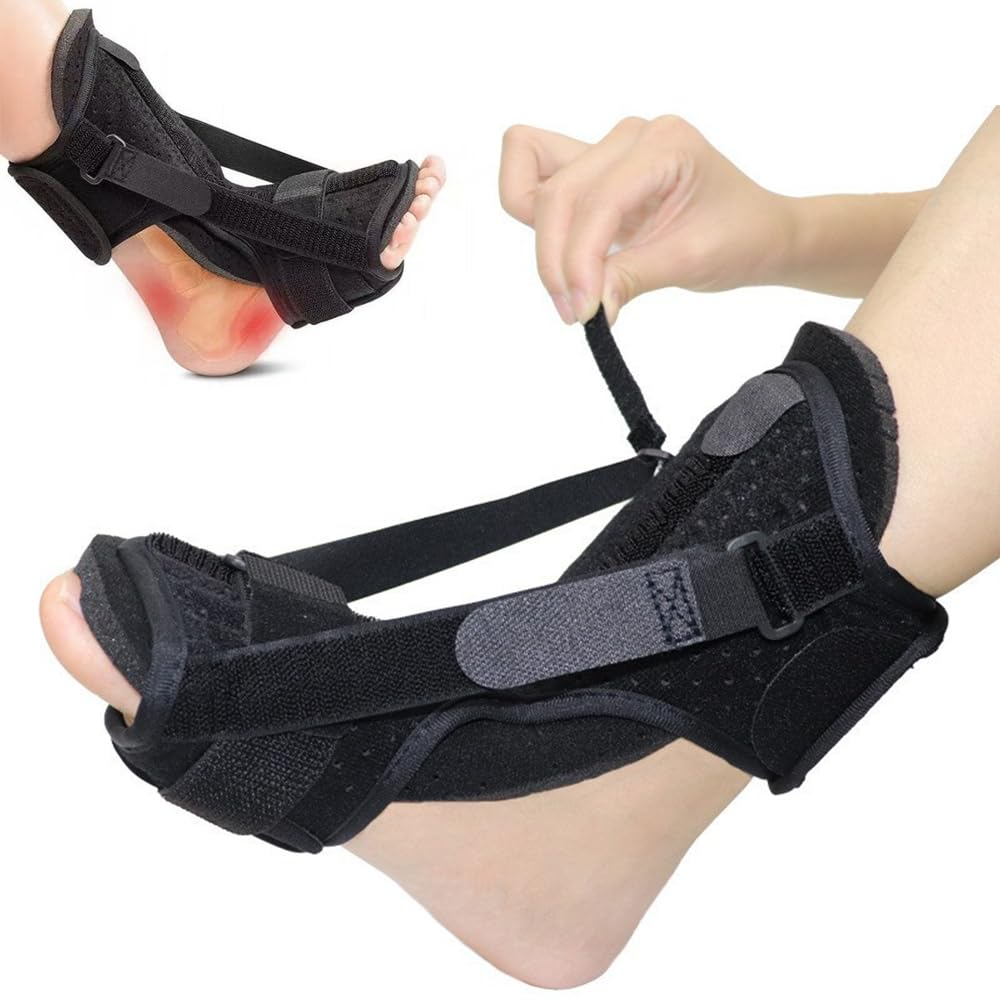 Plantar Fasciitis Night Splint,For Pain Relief Caused by Plantar Fasciitis Achilles Tendonitis Foot Drop Heel Spur Flat Arch, Unisex image number 2