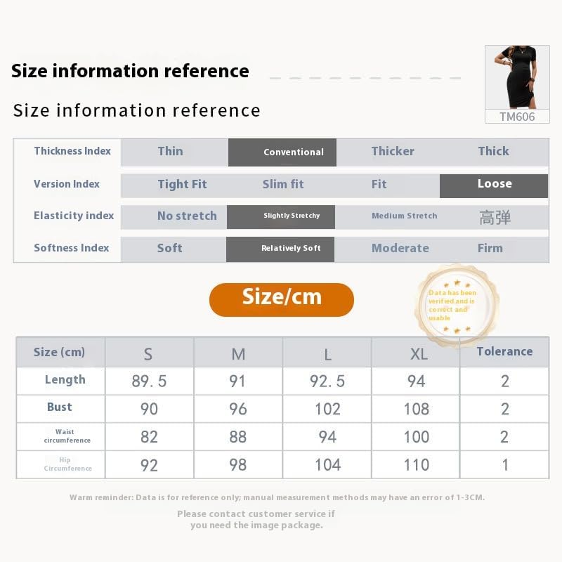 Women'S Maternity Dress, round Neck, Knee Length, Black, Casual Wear image number 2