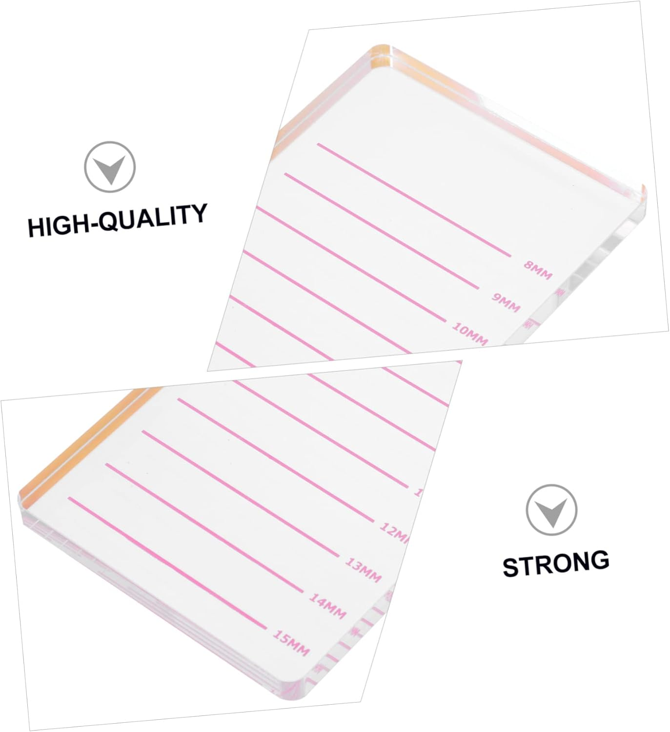 Minkissy 3Pcs Grafting Eyelash Blooming Plate Lash Operation Platform for Eyelash Extensions Grafting Pad Beauty Tool for Lash Bed Use image number 4