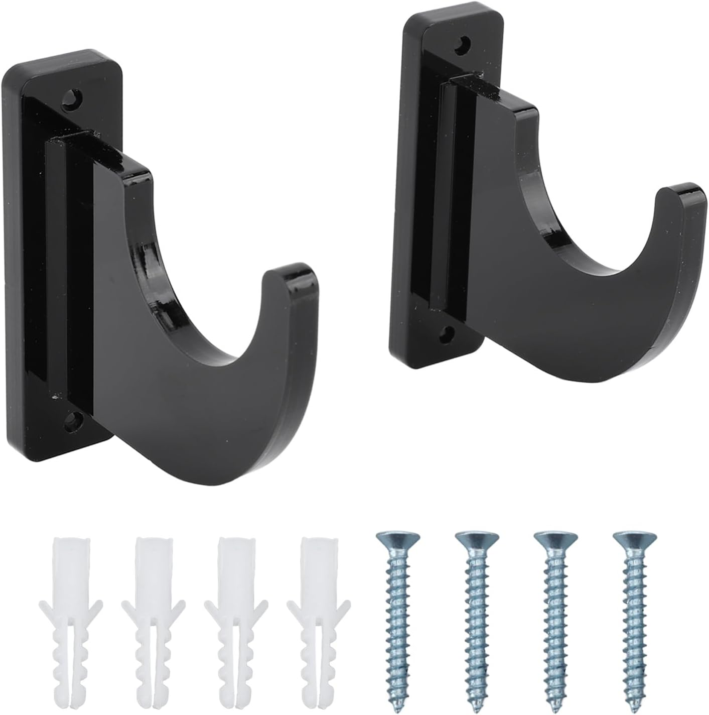 2 PCS Sword Holder Wall Mount, Adjustable Sword Hook, Strong Load Bearing Wall Mount Samurai Sword Hanger Display Holder, Sword Wall Mount Display Rack Stand image number 4