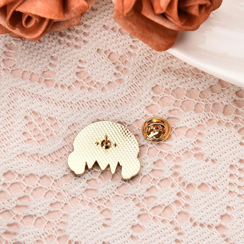 Music Brooches for Girls Boys Musician Music Lover Lapel Pins for Party Dance Music Is My Life Sweater Shawl Pin Accessories for Women Dress Clip Music Note Brooch Pins image number 4