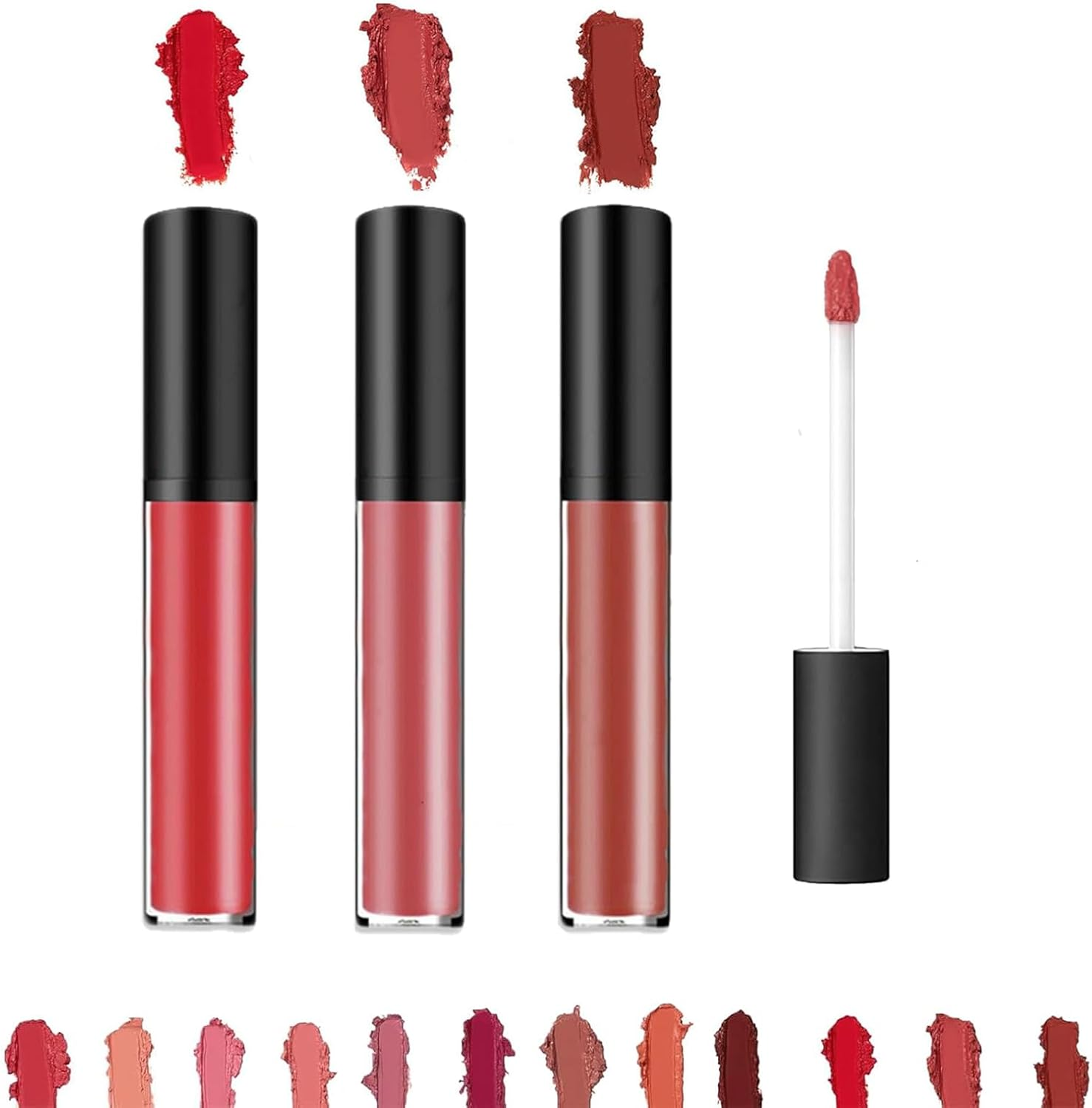 Lassi Lips Staining Lip Oil, Lassie Lip Staining Oils, Beryse Lip Stain Oil, 12 Colors Cream Texture Lipstick, Light and Non-Sticky, Non-Fading, Suitable for Women to Carry (#7)