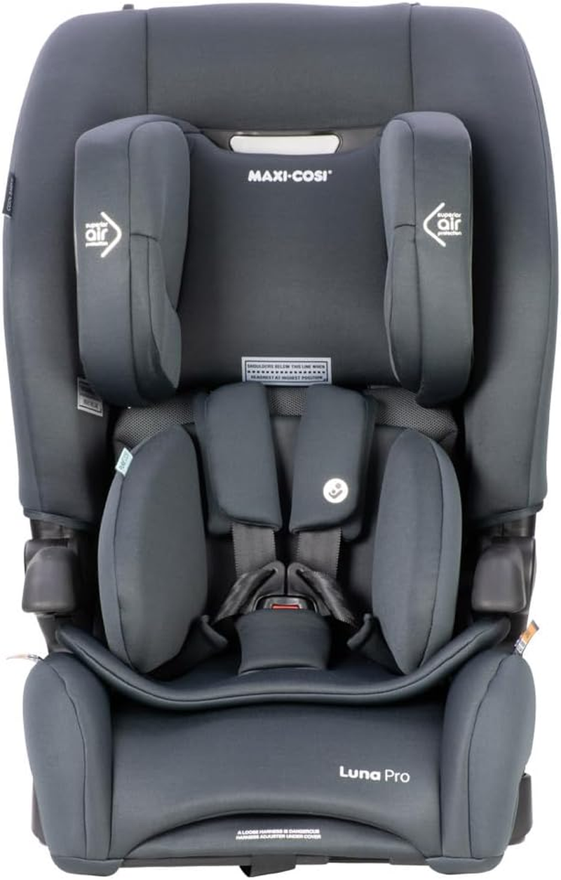 Maxi Cosi Luna Pro Forward-Facing Harnessed Booster Car Seat -Stone- Safe & Comfortable for Ages 6 Months to 8 Years image number 4