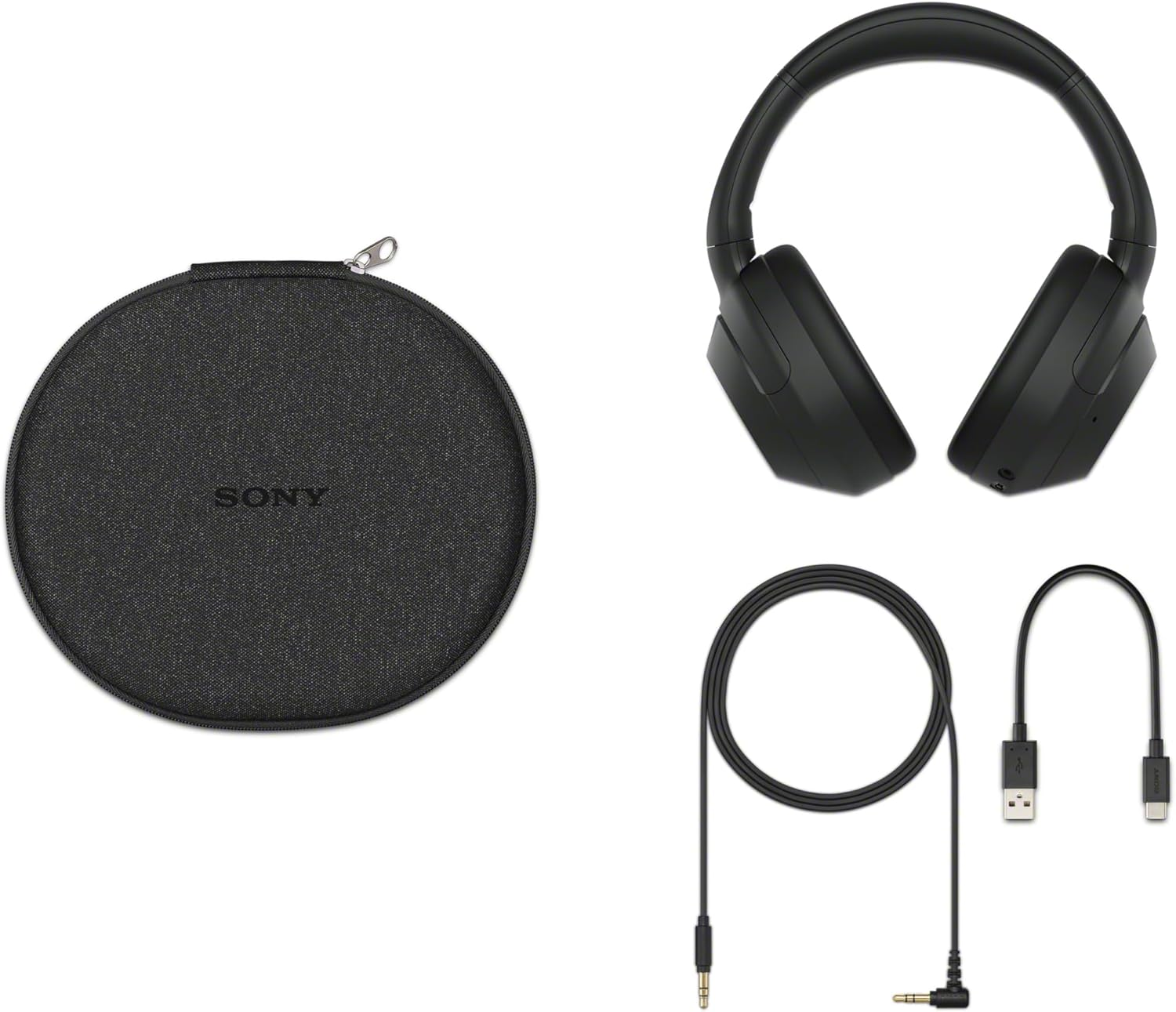 Sony ULT WEAR (WH-ULT900N) Noise Cancelling Headphones, ULT Button for Powerful Bass Sound, 30Hrs of Music*, Quick Charge (10Mn = 5Hr), Multipoint &ndash; Black - Off White image number 5