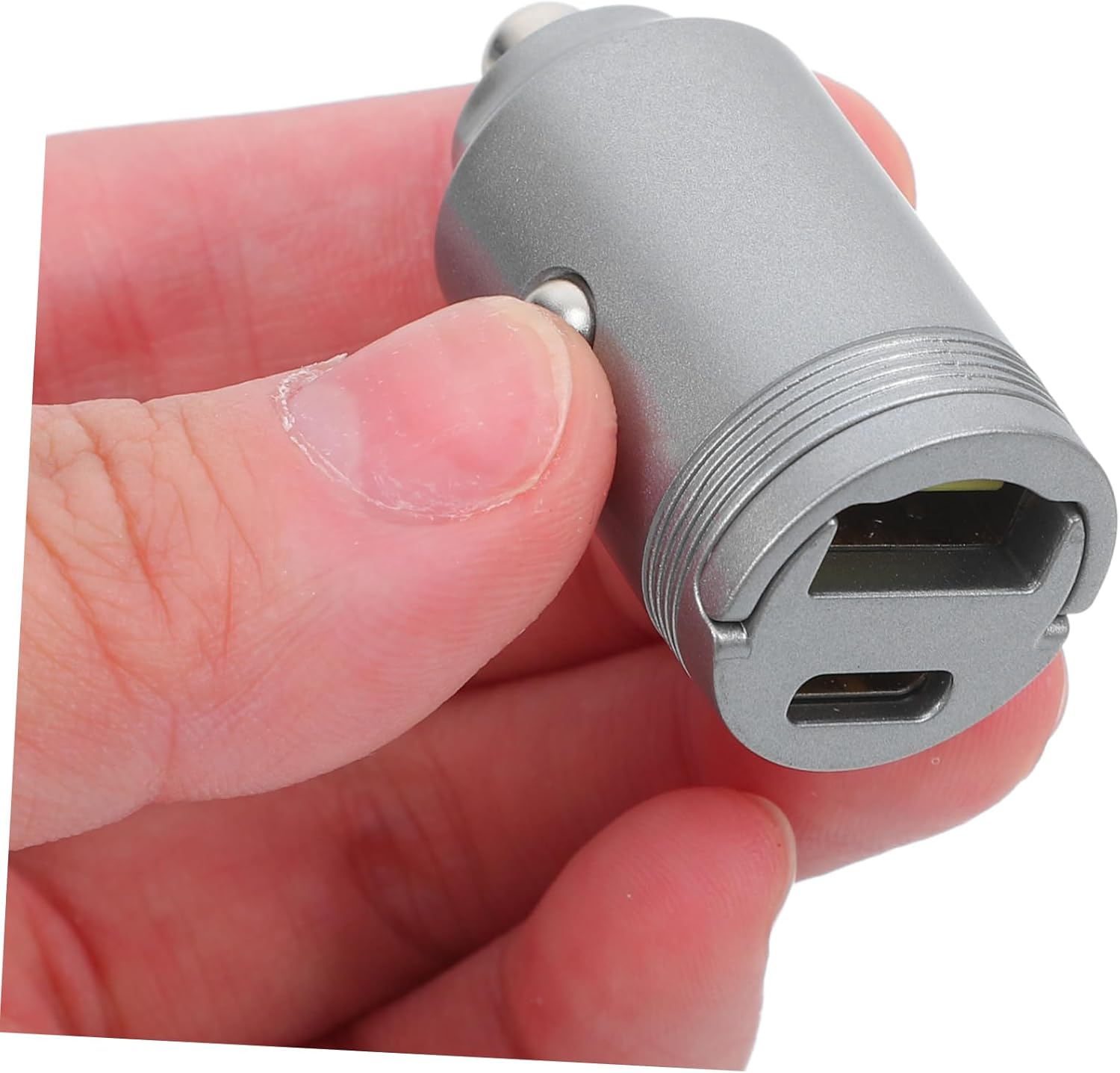 Jojofuny 65W USB Car Charger Adapter Dual USB Fast Charging for Phones Tablets Pull Compact Car Accessory for Quick Power the Go image number 2