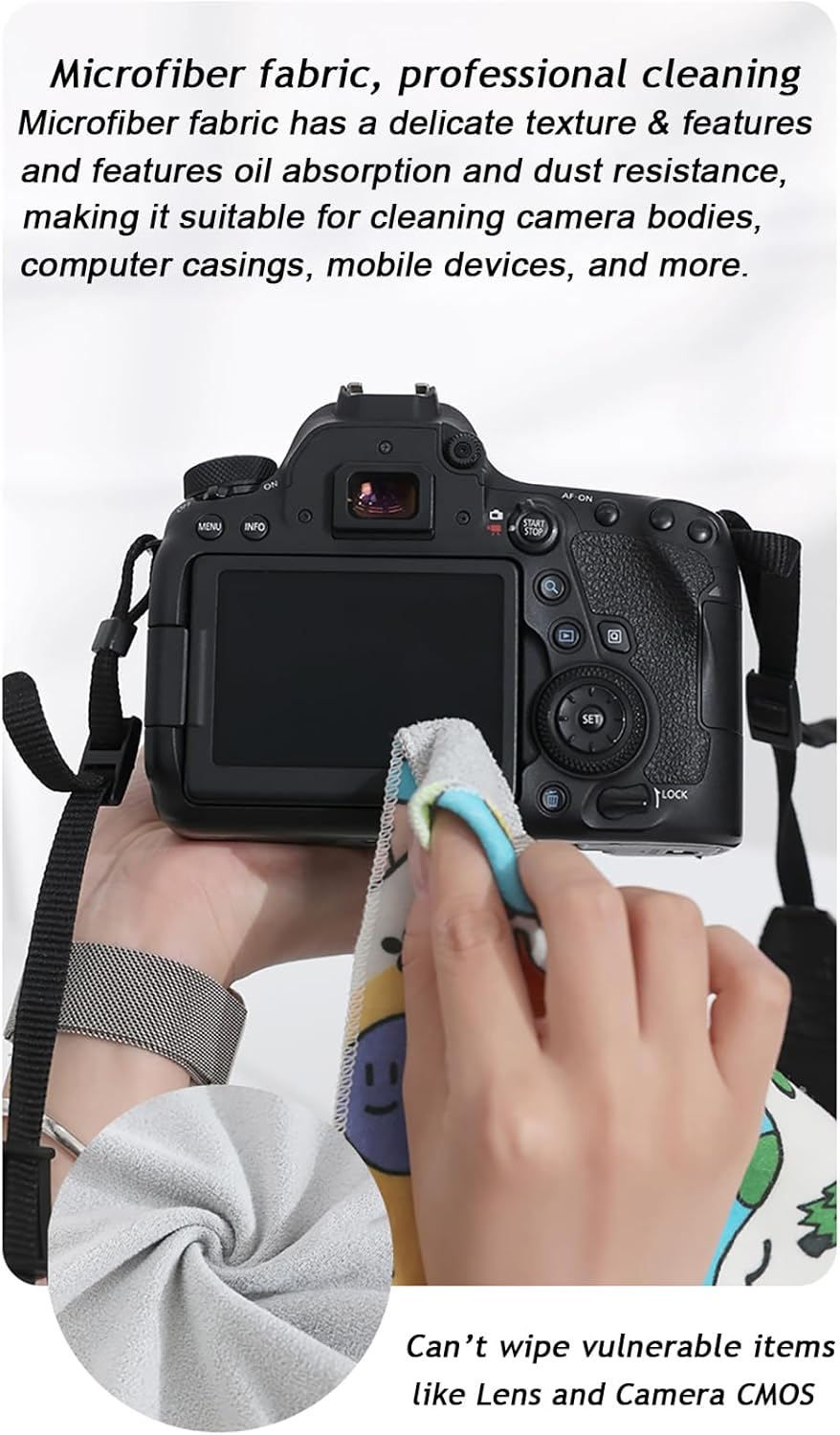 Self-Adhesive Magic Cloth Makeup Bag, Multi-Functional Cosmetic Bag, Portable Make up Wrap for Travel, Open Lay Flat Cosmetic Pouch Storage Organizer for Skincare & Makeup Accessories (Cute, 55 * 55) - Cute image number 4