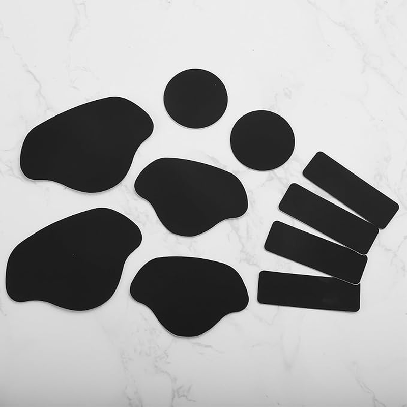 10Pcs Self-Adhesive Shoe Hole Repair Patches for Back of Shoes, Shoe Hole Repair Sneaker Hole Patch, Self-Adhesive Sneaker Heel Repair Patch image number 6