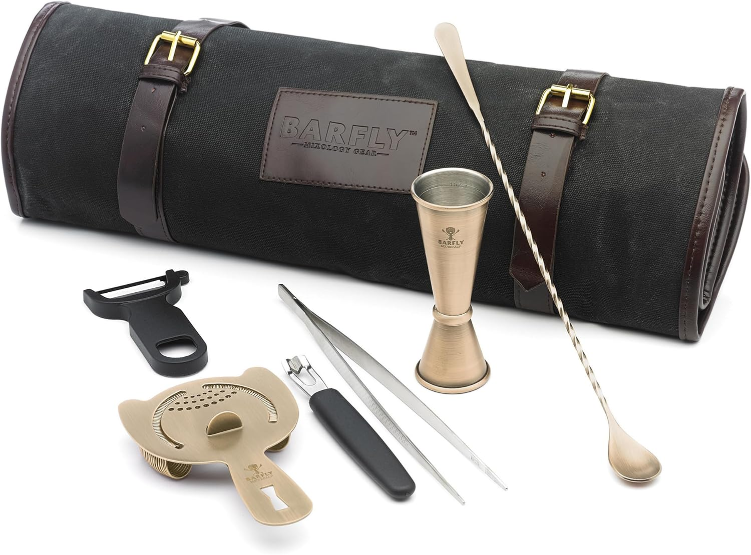 Barfly M37101 Basics Cocktail Set, 5-Piece, Stainless Steel