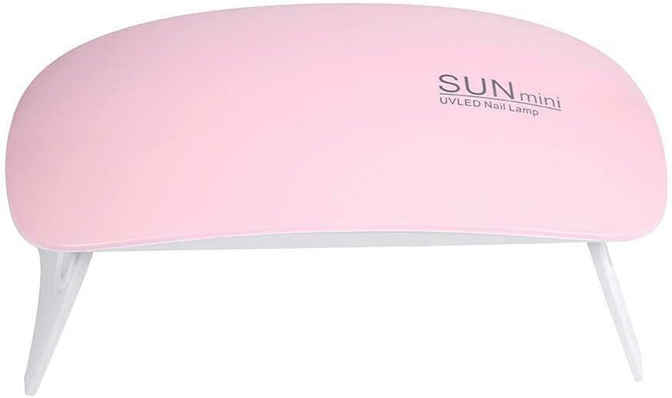 Portable LED Nail Dryer Portable USB Gel Nail Cure Polish Dryer 45S/60S Timer Setting DC 5V Nail Art Light image number 1