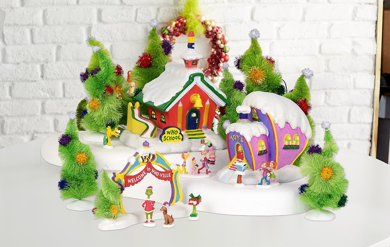 Department 56 Grinch Villages Wonky Trees, Set of 2 image number 3