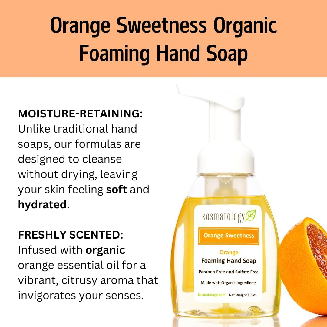Kosmatology Orange Sweetness (Orange) Foaming Hand Soap image number 2