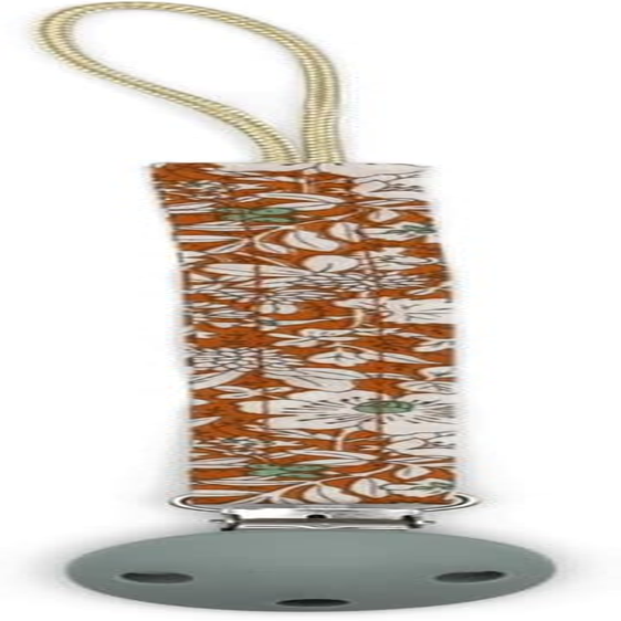 Jellystone Designs Dummy Clip, Summer Eve, Orange, White