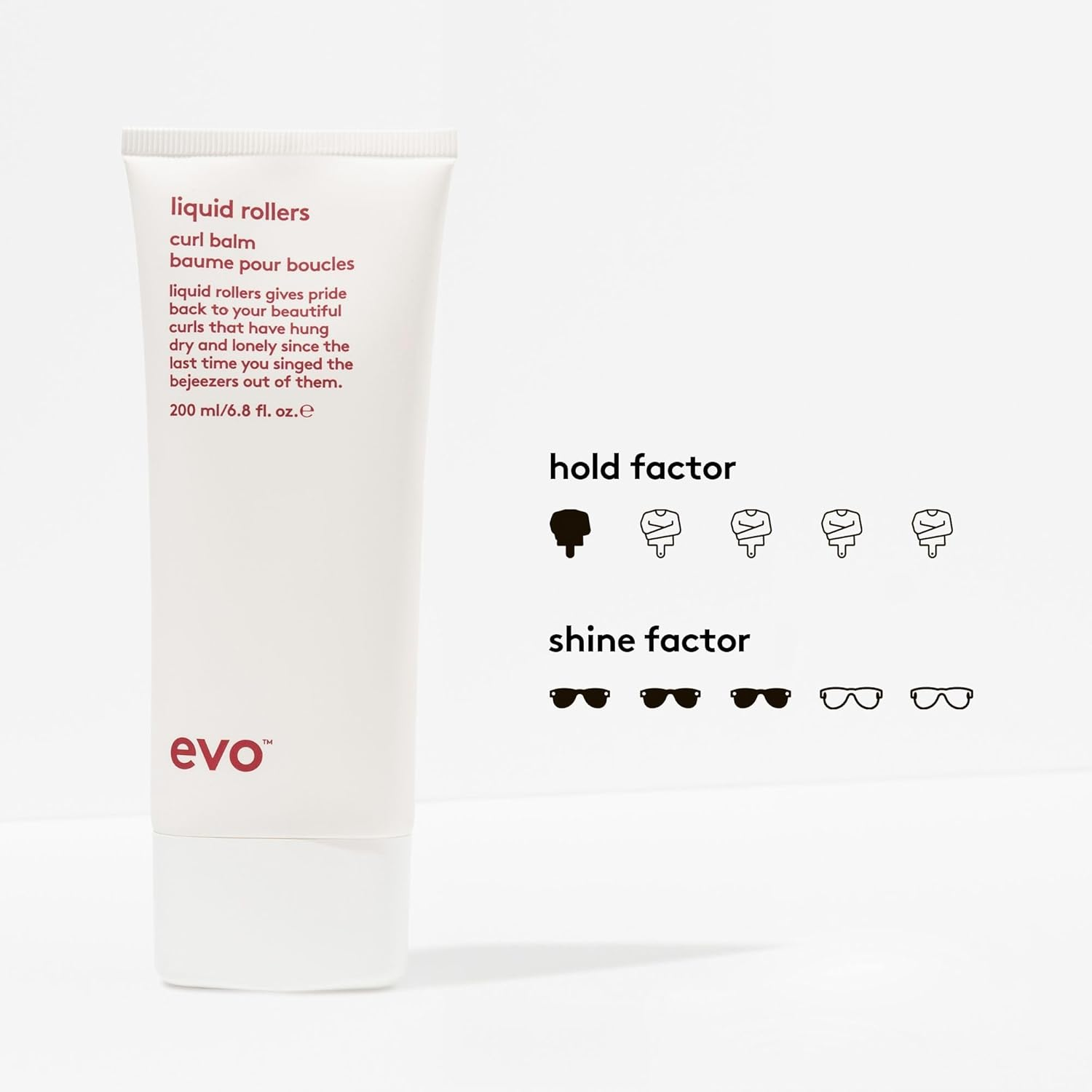 Evo Curly Hair Care Routine Bundle: Springsclean Shampoo, Baby Got Bounce Curl Treatment, Liquid Rollers Curl Balm & Total Recoil Curl Definer image number 6