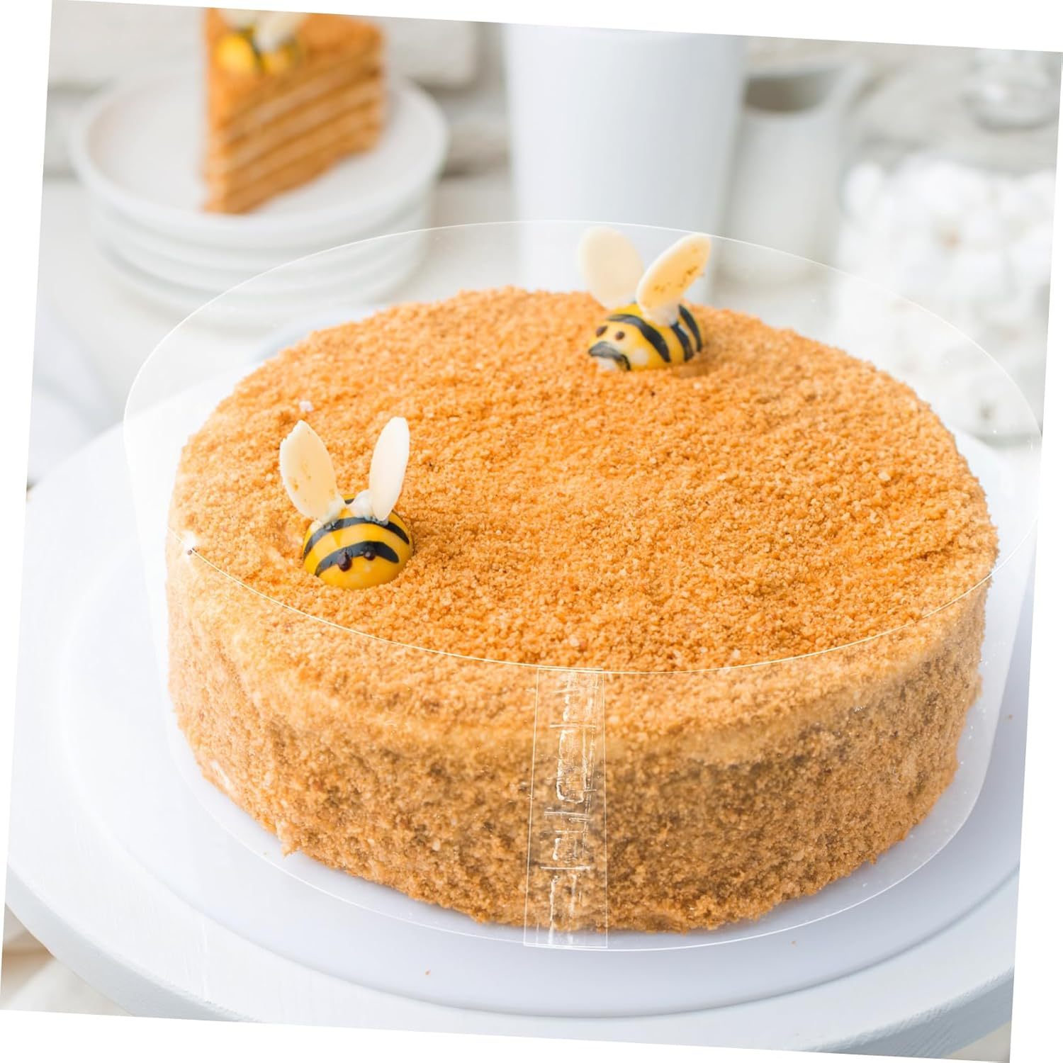 Strong Thick Cake Roll Decorations DIY Baking Supplies Cake Collars for Birthday Wedding