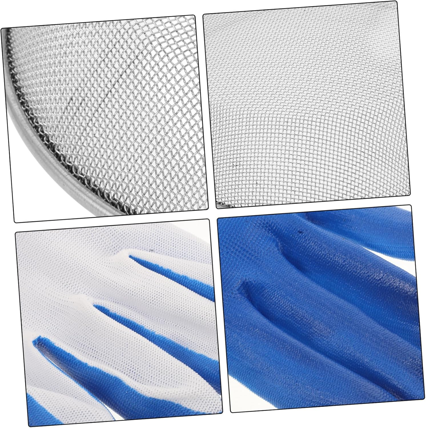 SUPVOX Sandstone Sieve Tool for Gardening Fine Mesh Sieve for Soil Strainer Sifting Pan Construction for Beach Sifting Compost Separation image number 1