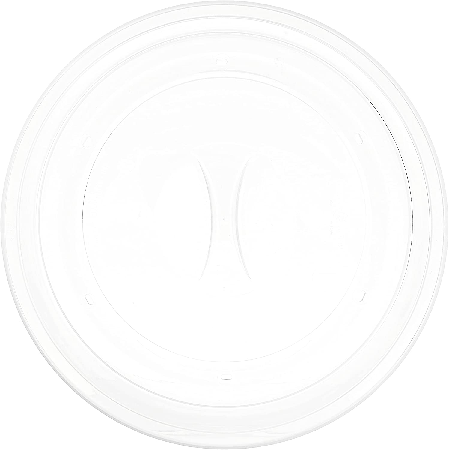 Nordic Ware Bpa-Free and Melamine Free Plastic Splatter Microwave Cover, 10-Inch (Set of 2), Clear image number 5