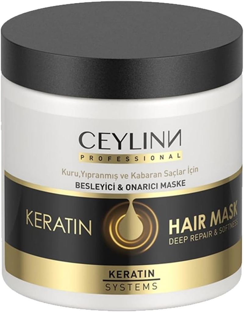 Ceylinn Keratin Hair Mask Deep Repair & Softness 500Ml
