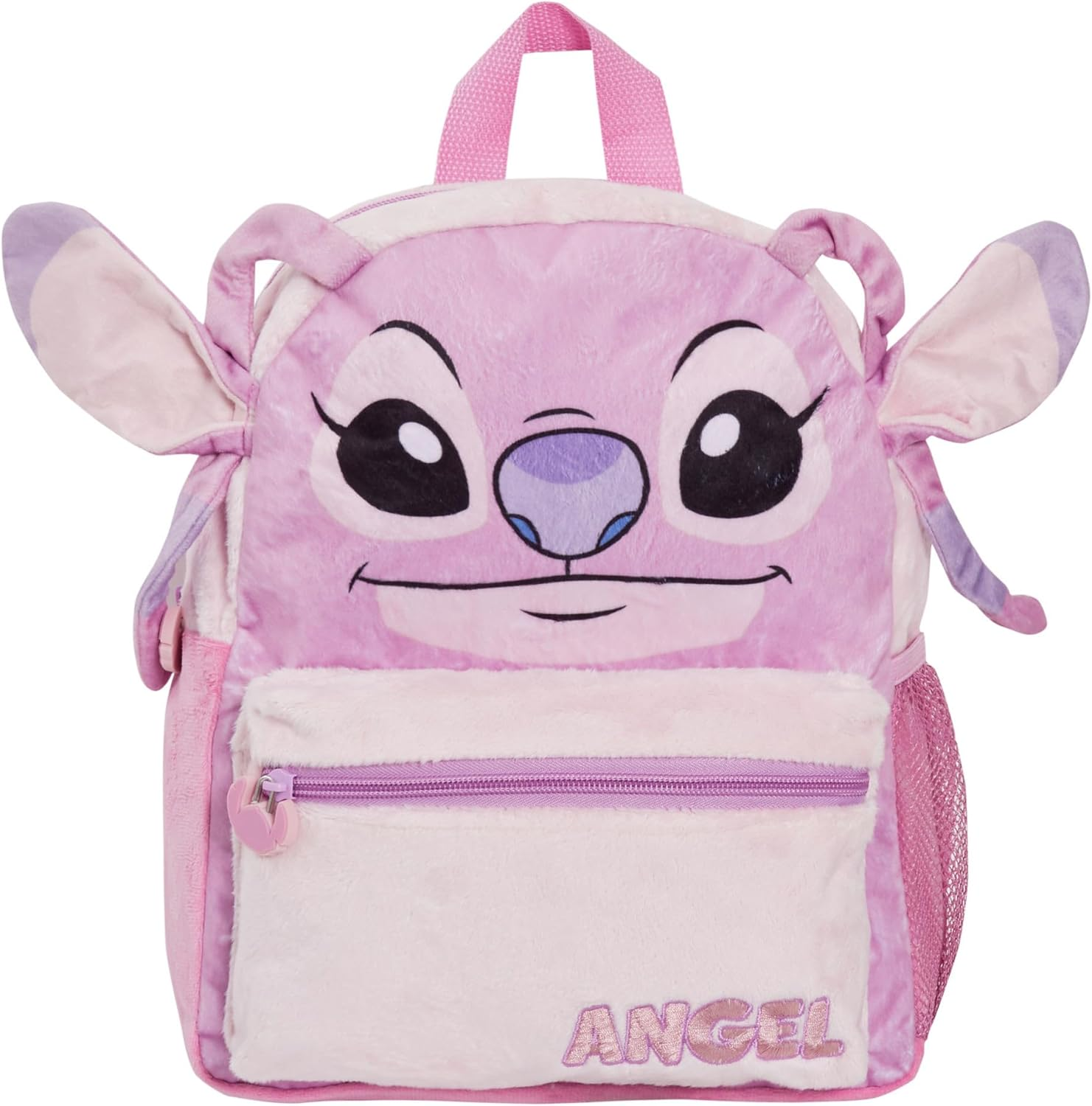 Disney Lilo and Stitch Angel Backpack for Girls Plush 3D School Rucksack Lunch Book Bag image number 2