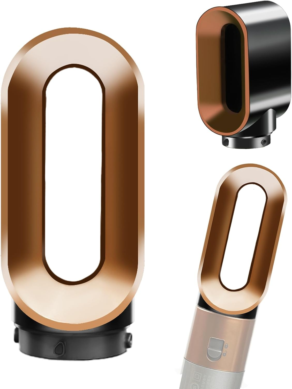 YTCHYYSK Pre-Styling Dryer Attachment Nozzle Replacement Compatible with Dyson Airwrap HS01 HS05 Accessories Part 969759-01,Gold image number 2