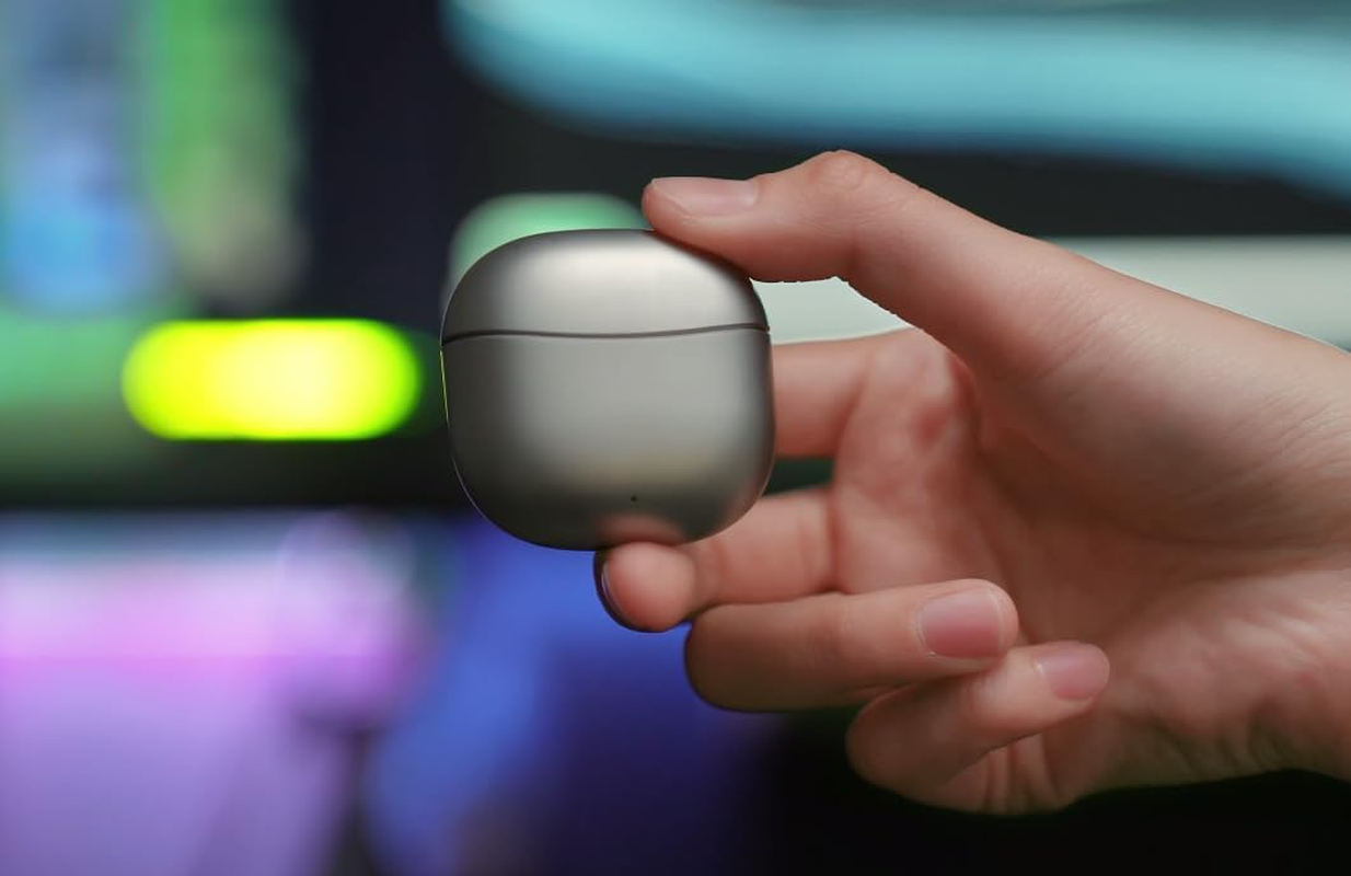 M6 Alloybuds, Zinc Alloy Case, TWS Music Call Earbuds, Bluetooth 5.4, Intelligent Touch Control, USB-C Charging, Half in Ear Comfort, Compact & Tough, Long Playtime, Minimalist (Tarnish) image number 2