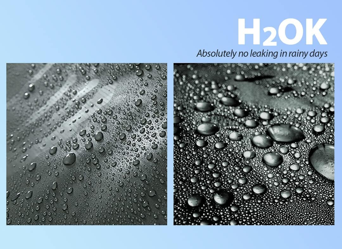 Outdoor360 PVC Camper Travel Trailer Cover Box Utility Cage Covers 2.2X1.7M Approx. Bed Base Fit image number 1