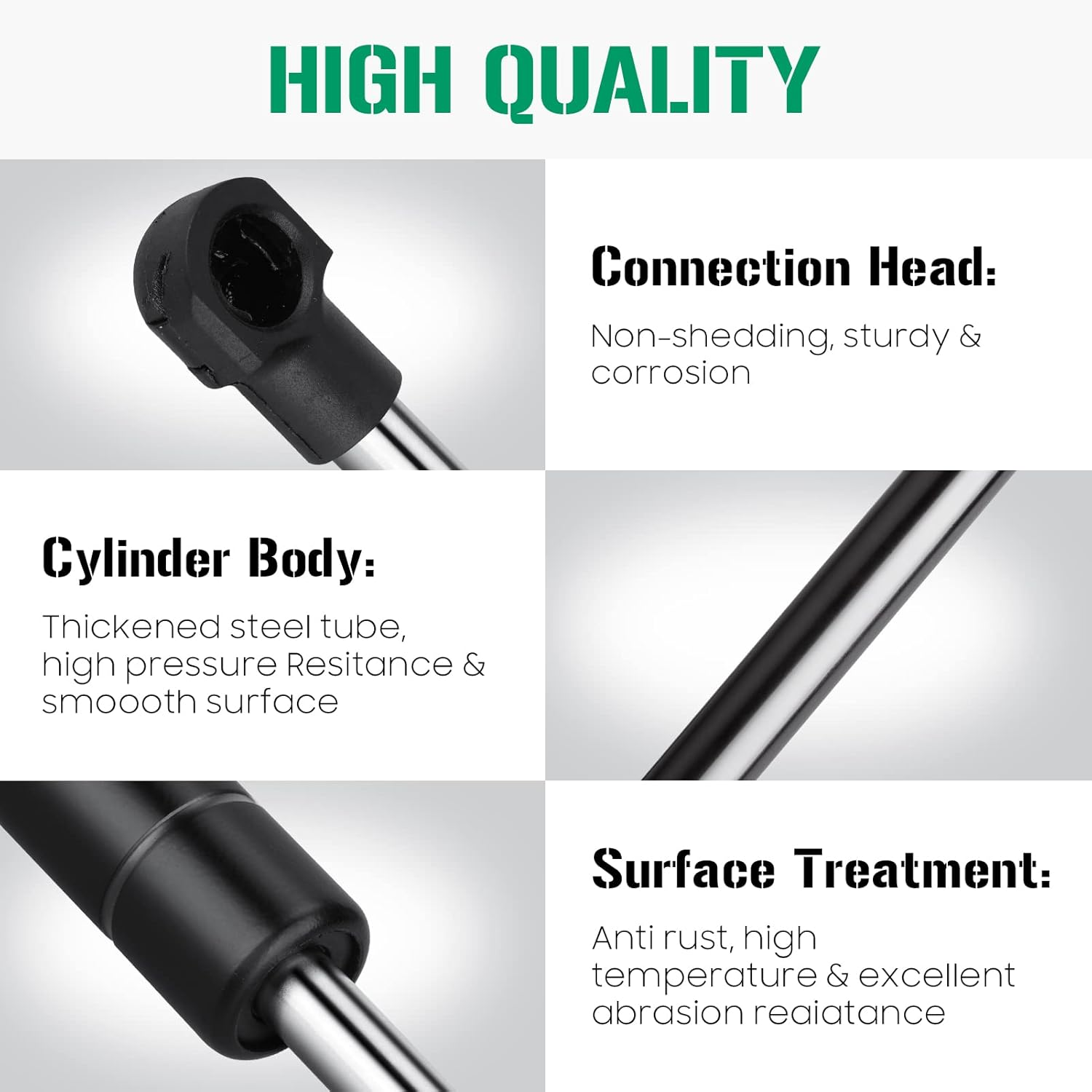 Tailgate Rear Hatch Lift Supports Struts Shocks, Automotive Replacement Parts for Volvo XC90 2003-2014 6133 Qty 2 image number 1