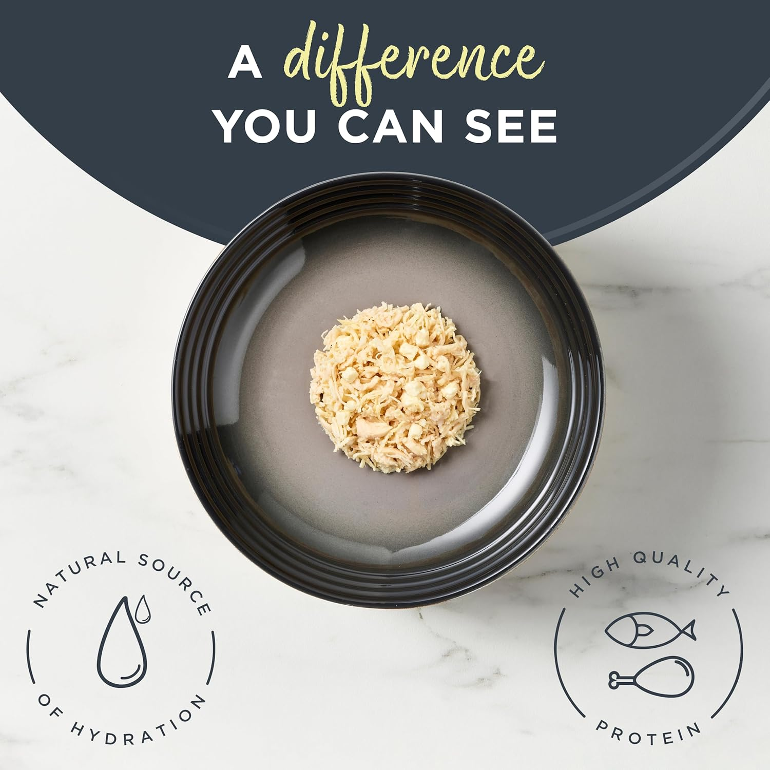 Reveal Natural Wet Cat Food, 24 Count, Grain Free, Limited Ingredient Canned Food for Cats, Chicken with Cheese in Broth, 70G Tins image number 3