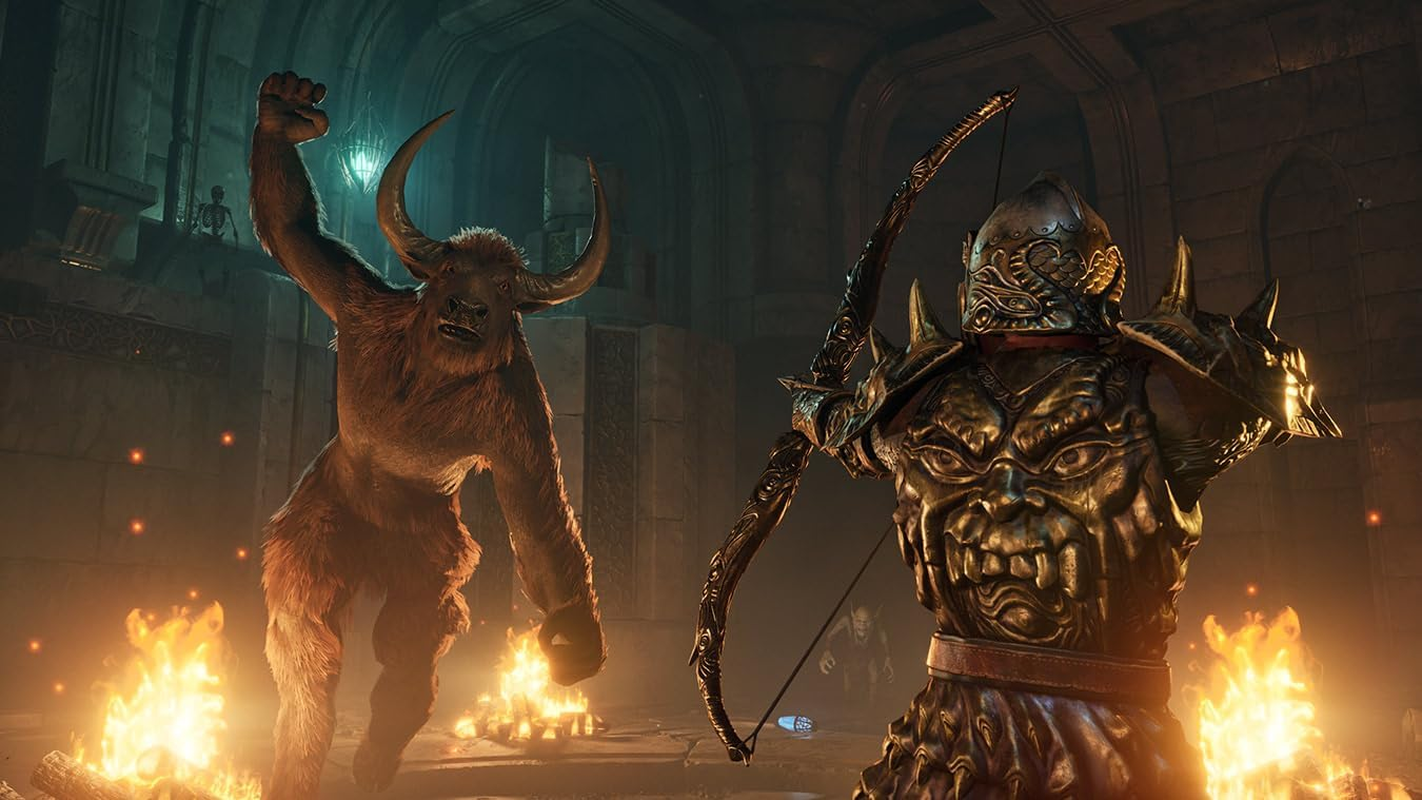 The Elder Scrolls IV: Oblivion Remastered - Deluxe Edition -PS5 【特典】ゲーム本編（ディスク）、引換コード（特別なアカトシュとメエルーンズ・デイゴンの鎧、武器、馬鎧セット（デジタル）のための新しいクエスト、デジタルアートブック ＆ サウンドトラックアプリ、拡張ストーリー: Shivering Isles、Knights of The image number 5