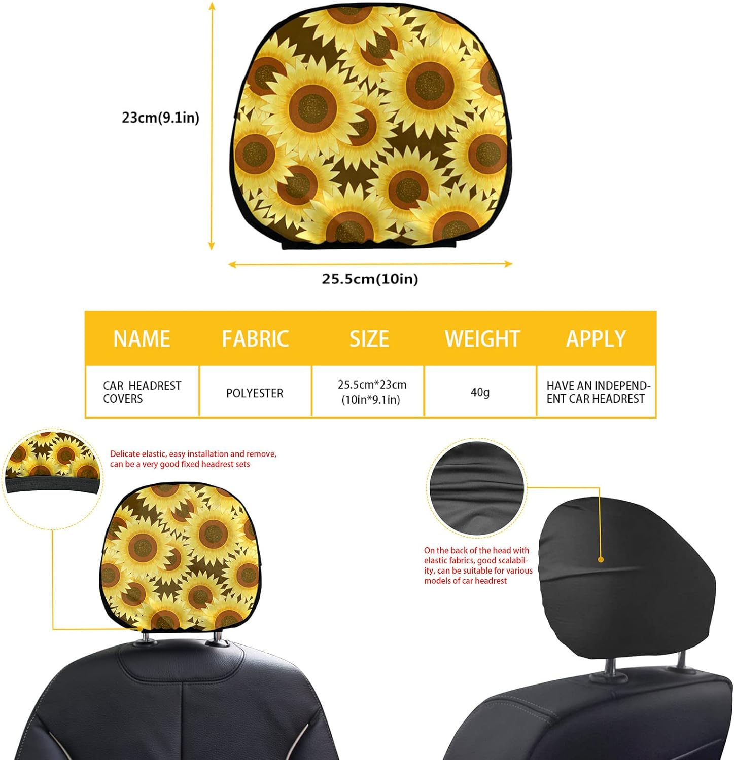 KEIAHUAN Purple Dragon Car Seat Cover Set with Car Headrest Covers for Women Steering Wheel Cover Cup Coaster Handbrake Cover + Gear Shift Knob Cover for SUV Truck Vans Sedans