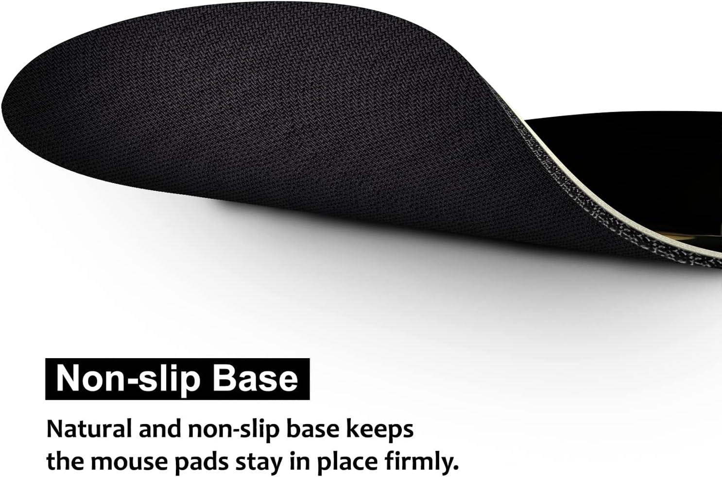 AUDIMI Mouse Pad with Wrist Rest Support Mouse Mat Non-Slip Rubber Base for Laptop PC Office Working Gaming (Cat)