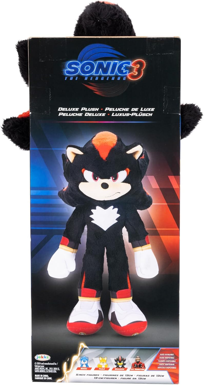 Sonic 3 Movie- 13" Deluxe Plush - Shadow image number 2