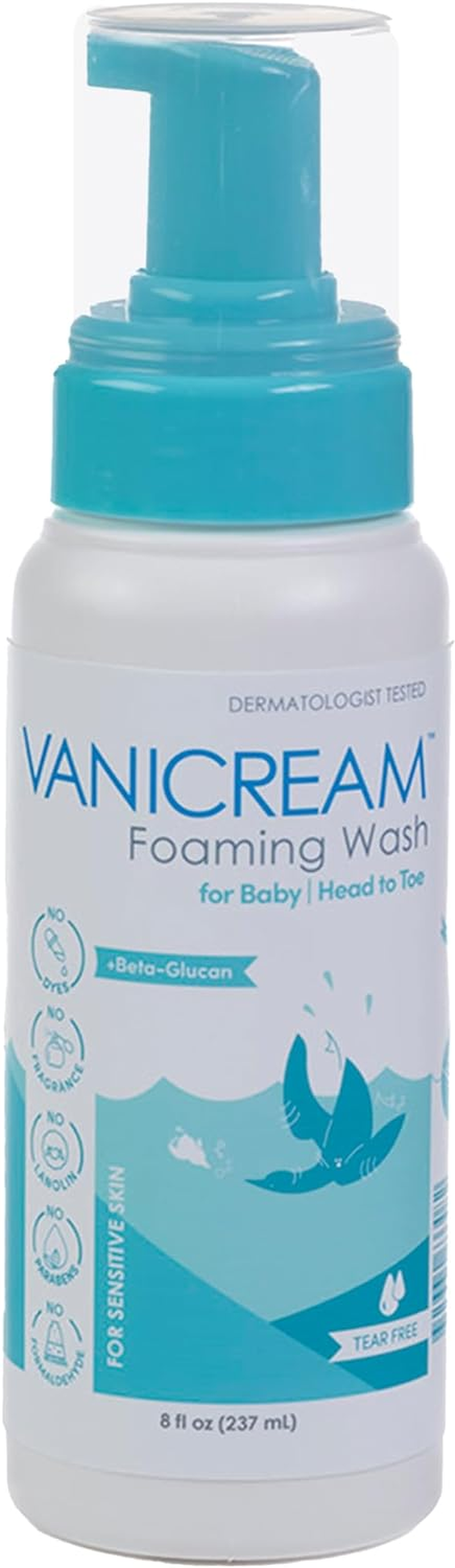Vanicream Foaming Wash for Baby - 8Oz - Formulated without Common Irritants for Those with Sensitive Skin image number 3